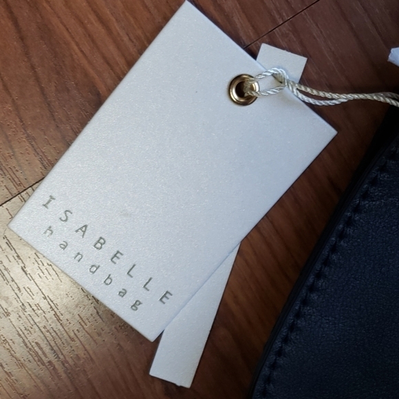 Isabelle Black Vegan Crossbody NWT - Picture 2 of 7